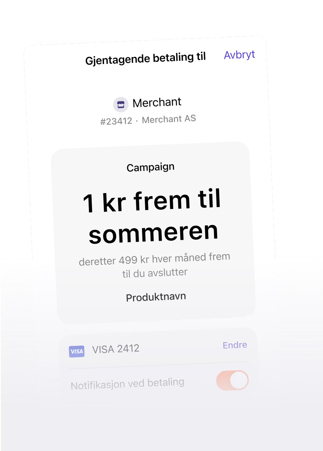 Recurring Payments in Vipps
